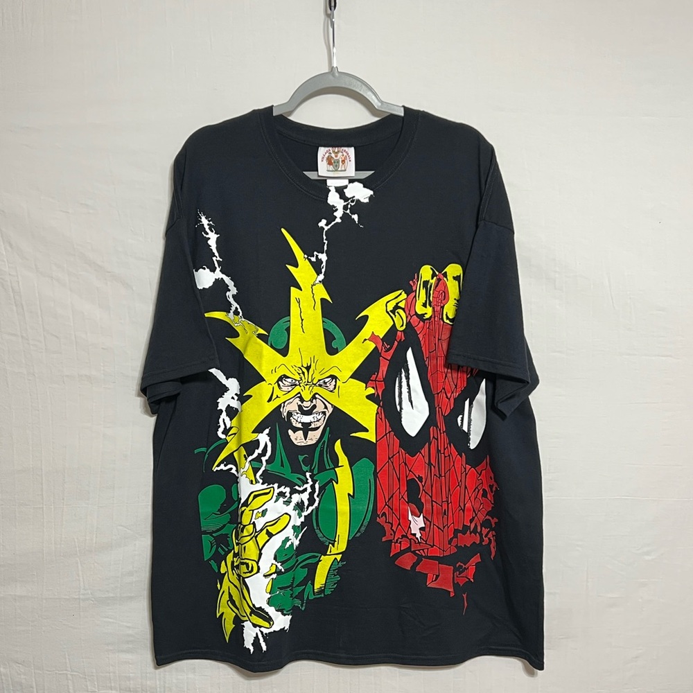 Spider-Man x Electro bootleg shirt